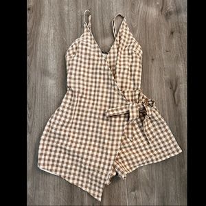 Checkered Picnic Romper 💕